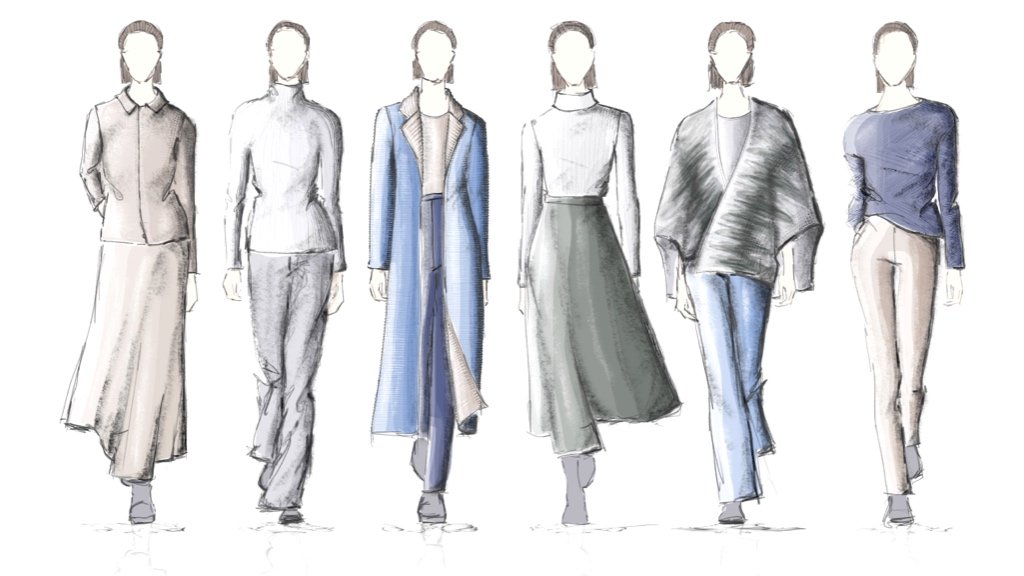 Crafting Your Maiden Moda Manifesto from Drawing Board to Prototype Illustrations of raiment designs with textile swatches and gear